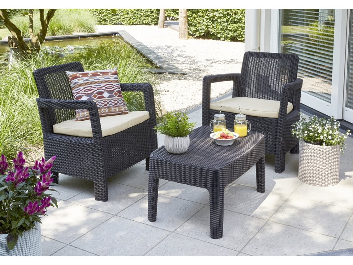 KETER Poltronas e conjunto de mesa TARIFA cadeira (71 x 69 x 79) de ja